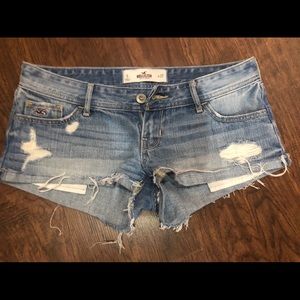 Denim  shorts